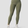 Dame ICIW Tights & Leggings | Classic V-Shape Tights Tall Dk Dusty Green