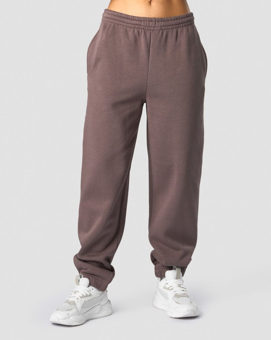 Dame ICIW Bukser | Everyday Sweatpants Wmn Dusty Brown