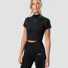 Dame ICIW T-Shirts | Mercury Cropped T-Shirt Wmn Black