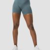 Dame ICIW Seamless | Define Seamless Logo Shorts Jungle Green