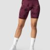 Dame ICIW Seamless | Define Seamless Tie Dye Biker Shorts Burgundy