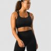 Dame ICIW Sport-Bh | Deluxe Seamless Adjustable Sports Bra Black