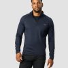 Herre ICIW Langermet | Ultimate Training 1/4 Zip Navy