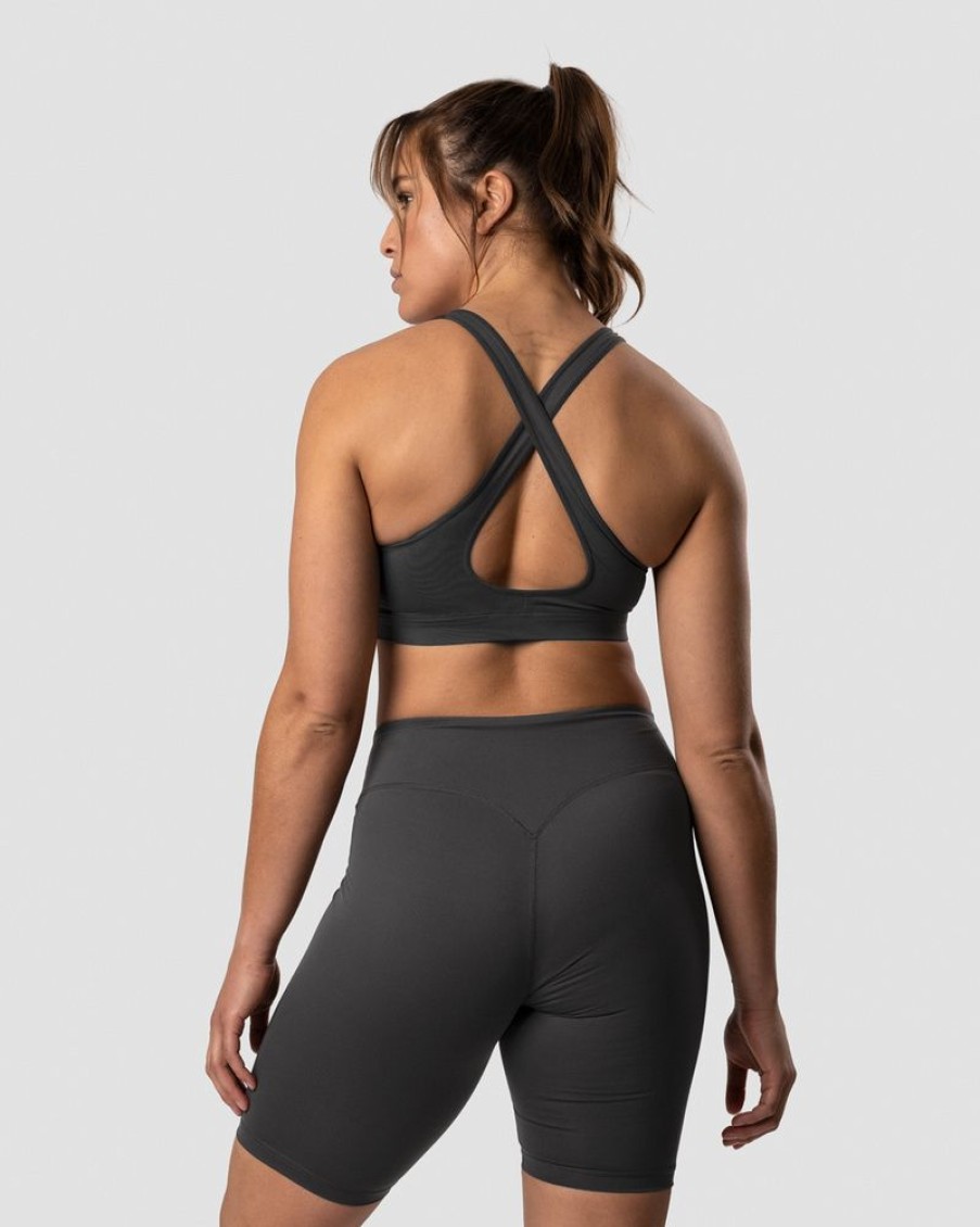 Dame ICIW Sport-Bh | Classic Sports Bra Anthracite