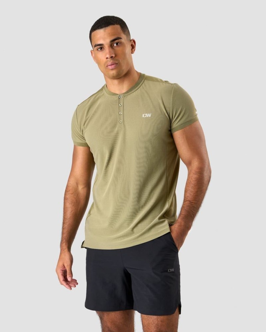 Herre ICIW T-Skjorter | Training Polo Light Green