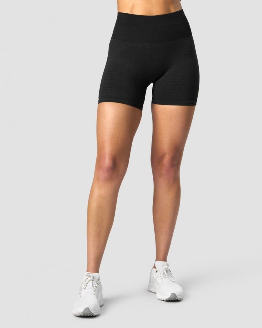 Dame ICIW Seamless | Signature Seamless Shorts Black