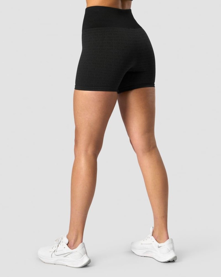 Dame ICIW Seamless | Signature Seamless Shorts Black