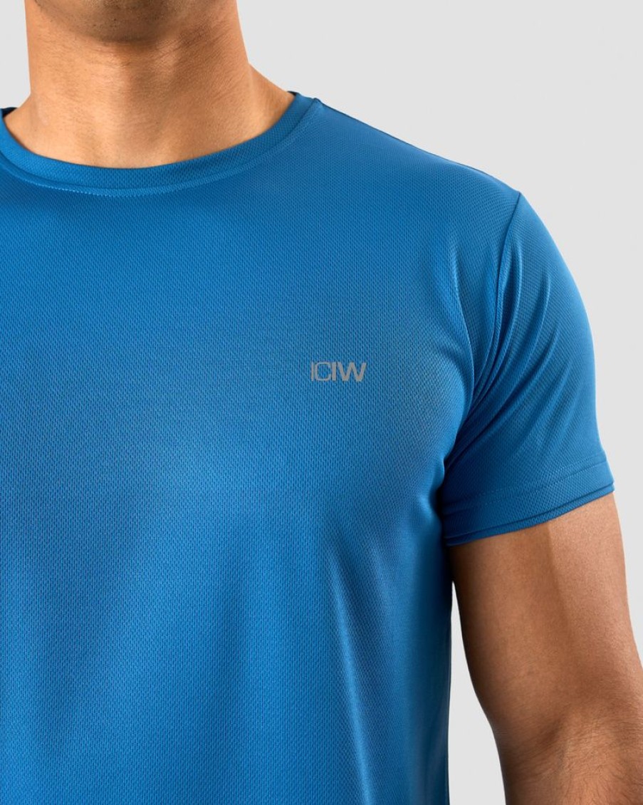 Herre ICIW T-Skjorter | Training T-Shirt Light Blue