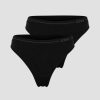 Dame ICIW Seamless | Everyday Seamless Thong 2-Pack Black