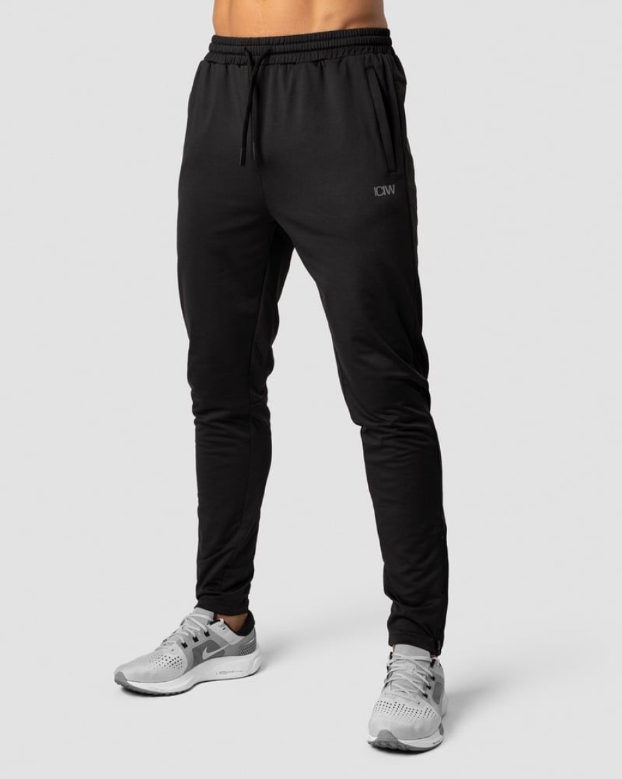 Herre ICIW Bukser | Ultimate Training Zip Pants Black