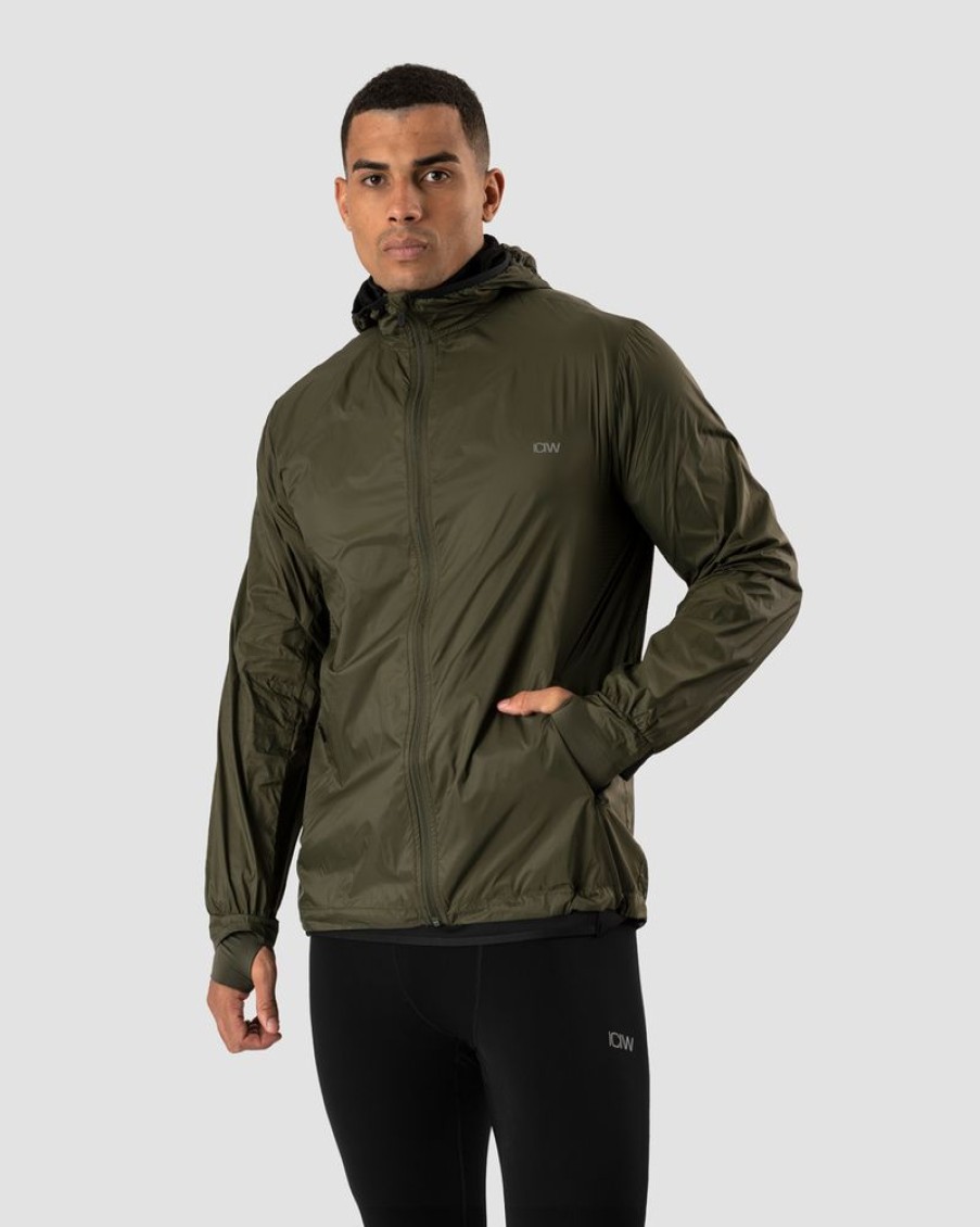 Herre ICIW Jakker Og Vester | Mercury Windjacket Pine Green Men