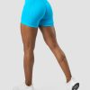 Dame ICIW Shorts | Scrunch V-Shape Tight Shorts Blue