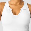 Dame ICIW Seamless | Ribbed Define Seamless Tank Top White