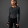 Dame ICIW Langermet | Reboot Mesh Long Sleeve Night Green