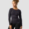 Dame ICIW Seamless | Everyday Seamless Ls Dk Graphite