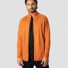 Herre ICIW Langermet | Ultimate Training Zipper Burnt Orange