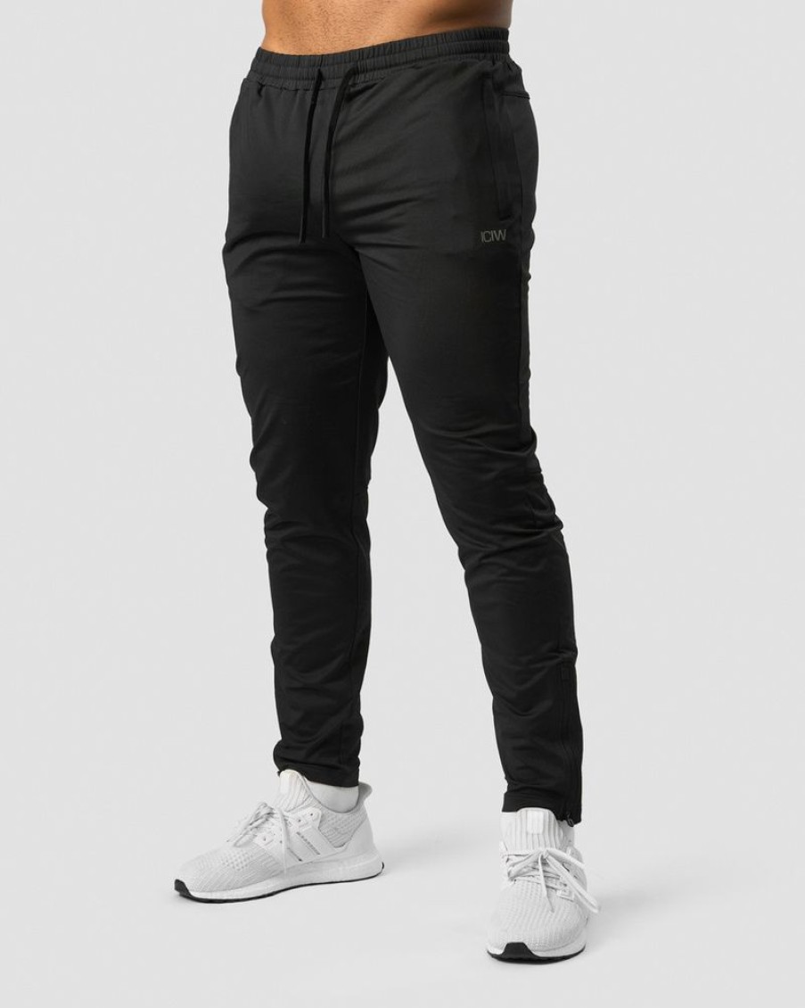 Herre ICIW Bukser | Ultimate Training Zip Pants Black