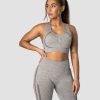 Dame ICIW Sport-Bh | Rush Seamless Sports Bra Lt Grey Melange