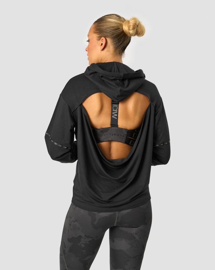 Dame ICIW Hoodie | Ultimate Training Pullover Wmn Black