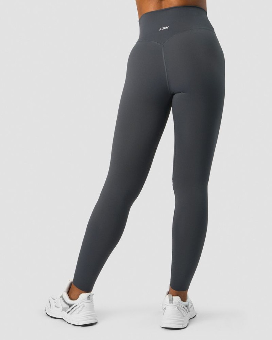 Dame ICIW Tights & Leggings | Nimble V-Shape Tights Anthracite