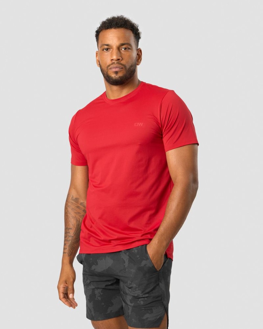 Herre ICIW T-Skjorter | Training Club Tee Men Red