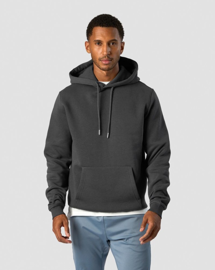 Herre ICIW Langermet | Everyday Hoodie Men Dark Grey