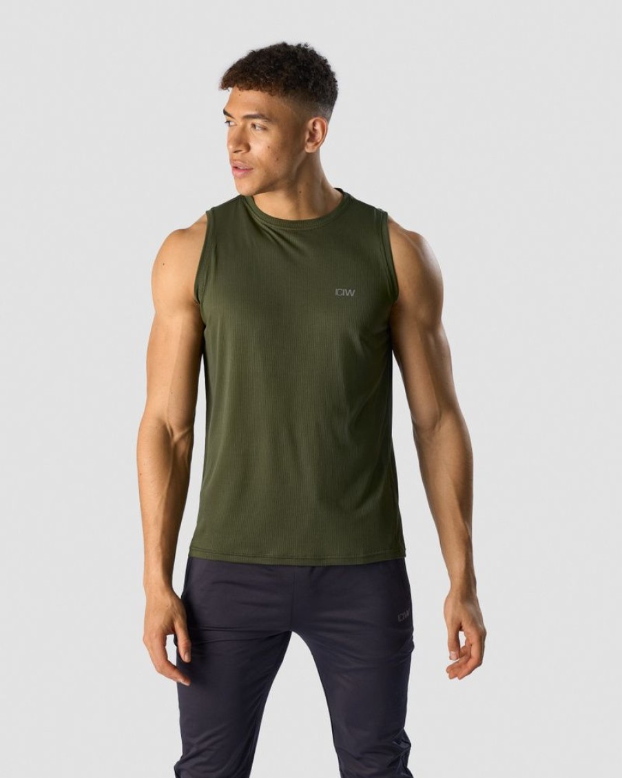 Herre ICIW Singleter | Ultimate Training Tank Men Green