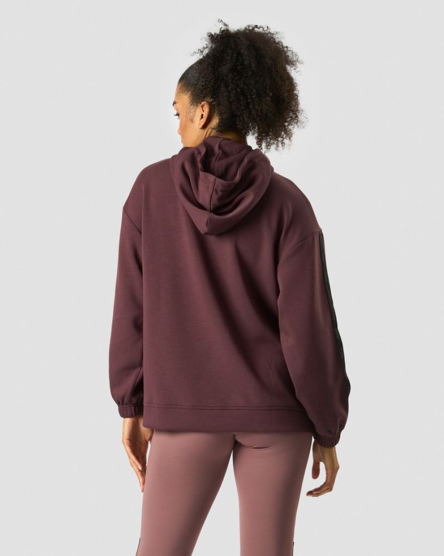 Dame ICIW Langermet | Stance Hoodie Wmn Burgundy