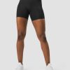 Dame ICIW Seamless | Define Seamless Logo Shorts Black