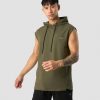 Herre ICIW Singleter | Stride Sleeveless Hoodie Men Dark Green