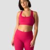 Dame ICIW Sport-Bh | Classic Sports Bra Hyper Pink