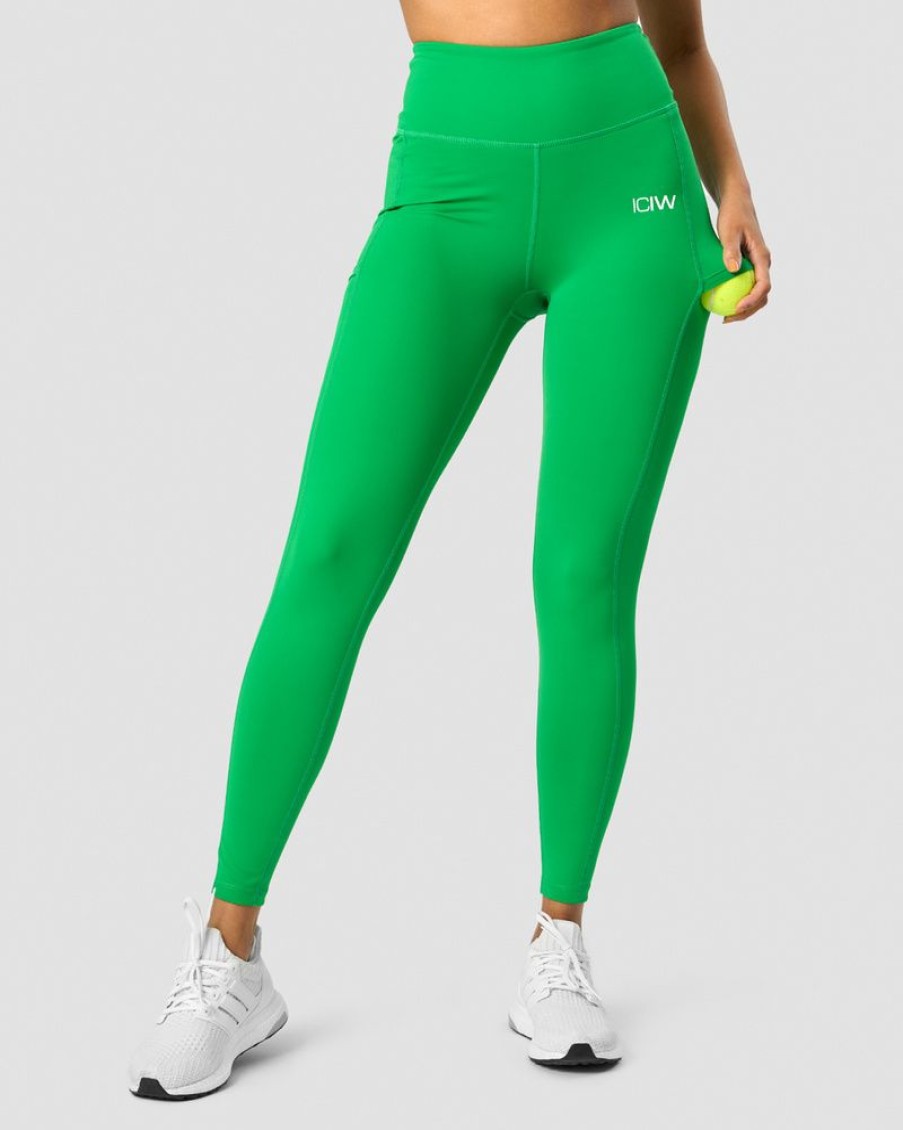 Dame ICIW Tights & Leggings | Training Tights Bright Green