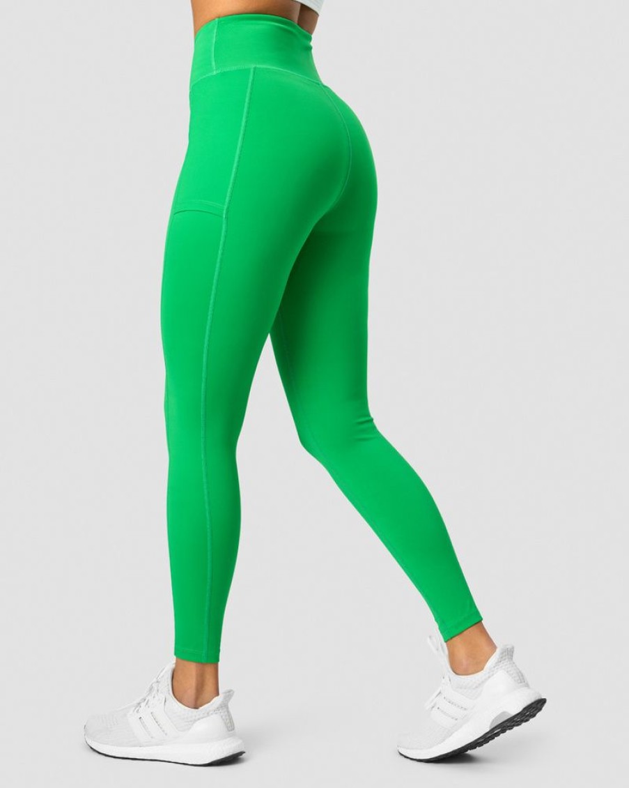 Dame ICIW Tights & Leggings | Training Tights Bright Green