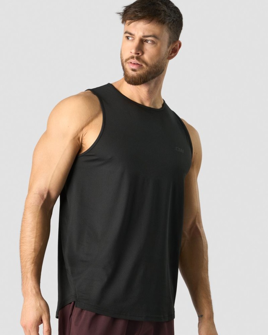 Herre ICIW Singleter | Stride Tank Top Men Black