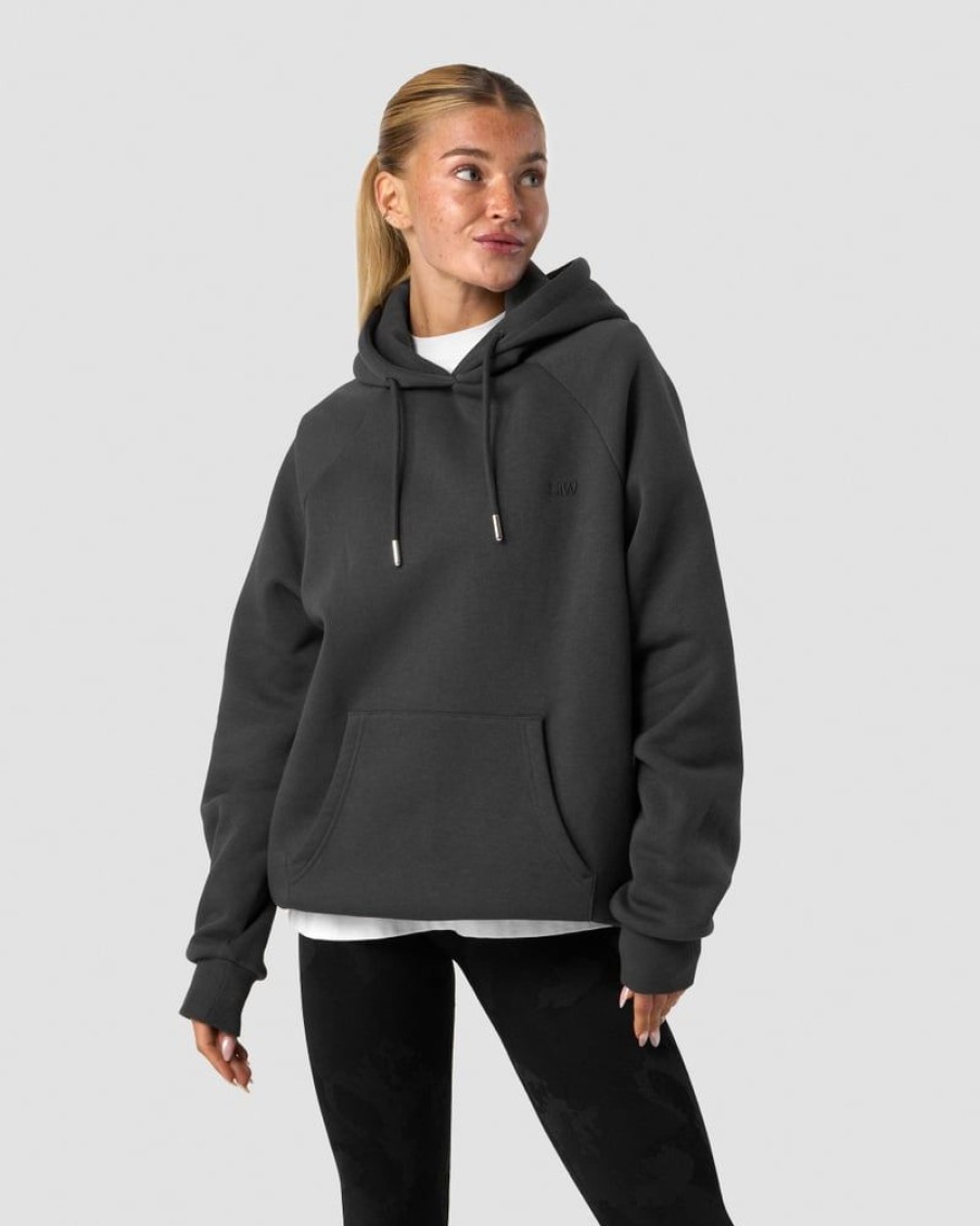 Dame ICIW Langermet | Everyday Hoodie Wmn Dark Grey