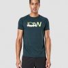 Herre ICIW T-Skjorter | Training Mesh T-Shirt Vivid Green Melange Men