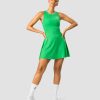 Dame ICIW Skjort & Kjoler | Smash Dress Bright Green