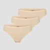 Dame ICIW Undertoy | Invisible Thong 3-Pack Beige