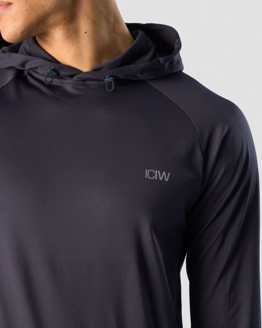 Herre ICIW Langermet | Ultimate Training Hoodie Graphite