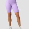 Dame ICIW Seamless | Ribbed Define Seamless Pocket Biker Shorts Lavender