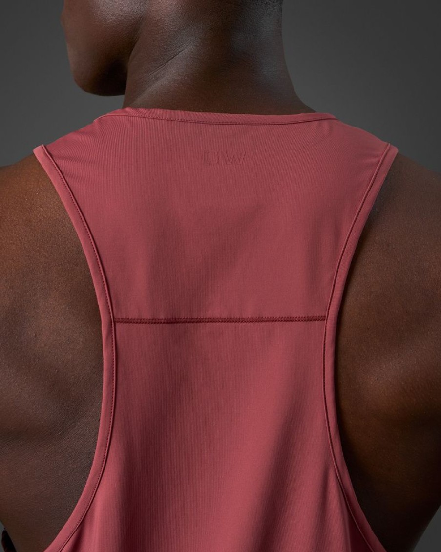 Herre ICIW Singleter | Reboot Stringer Top Men Brick Red