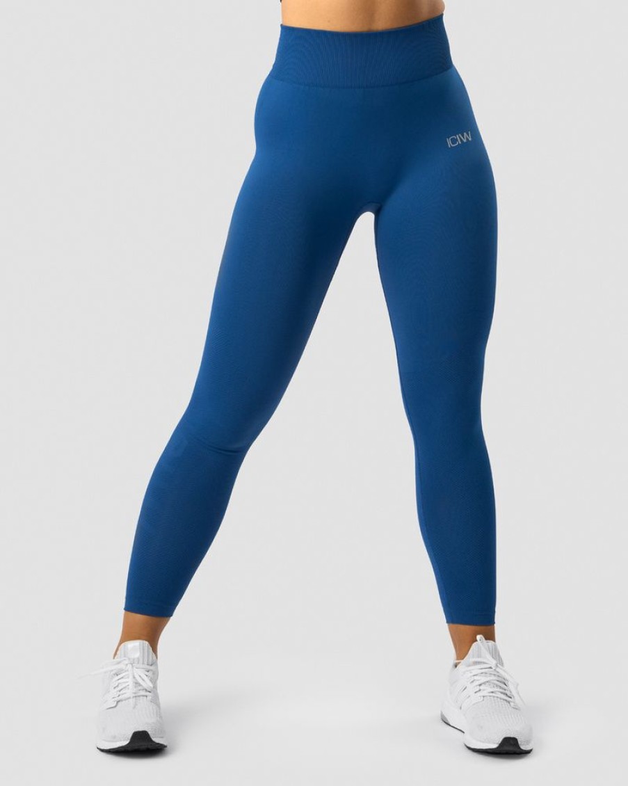 Dame ICIW Tights & Leggings | Define Seamless Tights Dark Navy