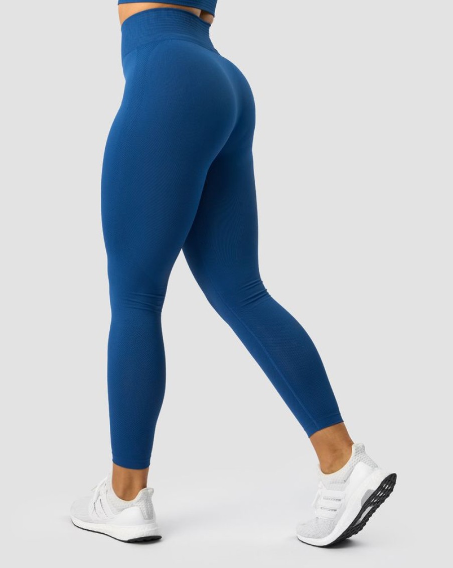 Dame ICIW Tights & Leggings | Define Seamless Tights Dark Navy