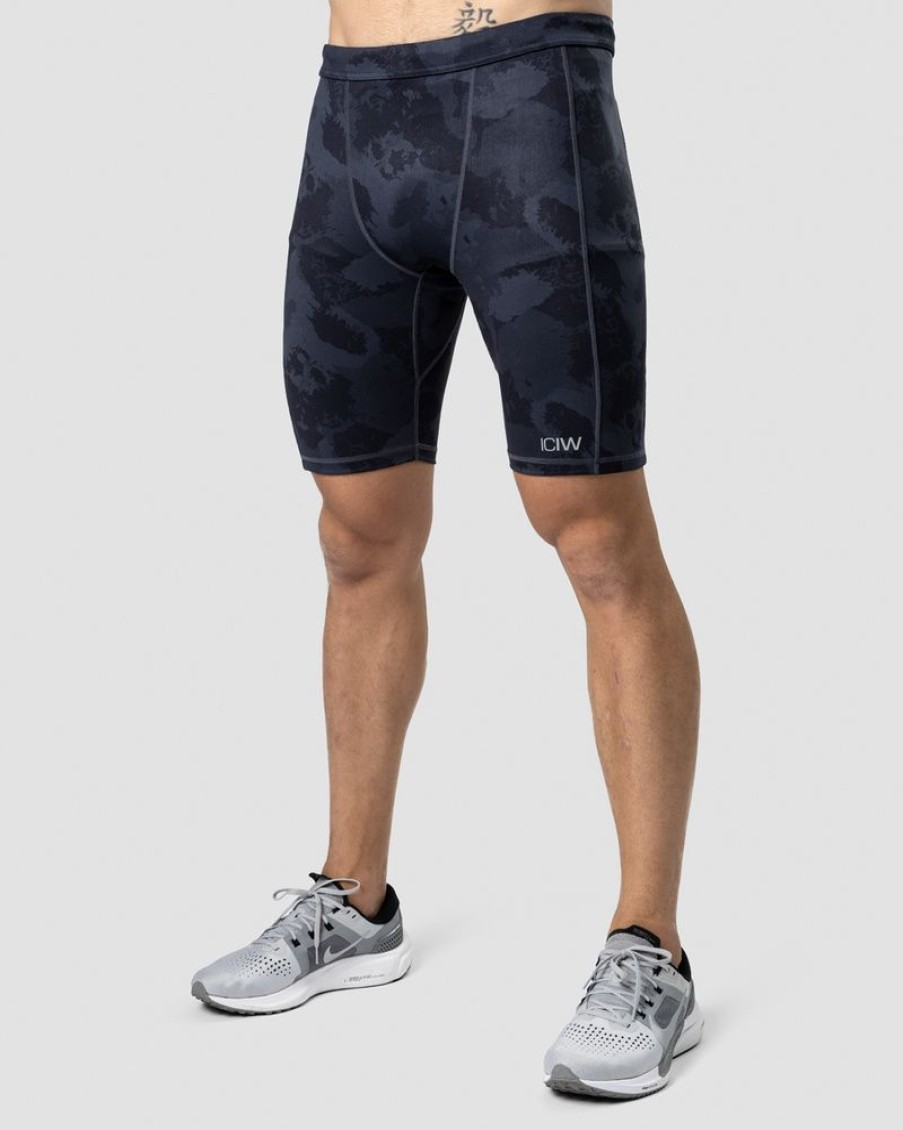 Herre ICIW Shorts | Mercury Short Tight Shorts Men Camo