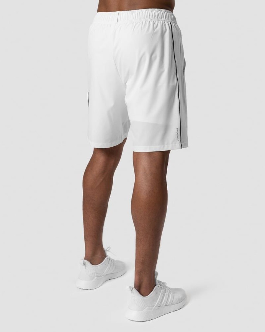 Herre ICIW Shorts | Training Stripe Shorts White Men