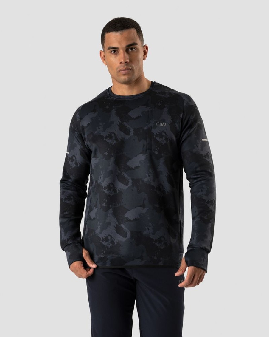 Herre ICIW Langermet | Mercury Crewneck Camo