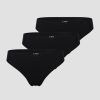 Dame ICIW Undertoy | Invisible Thong 3-Pack Black