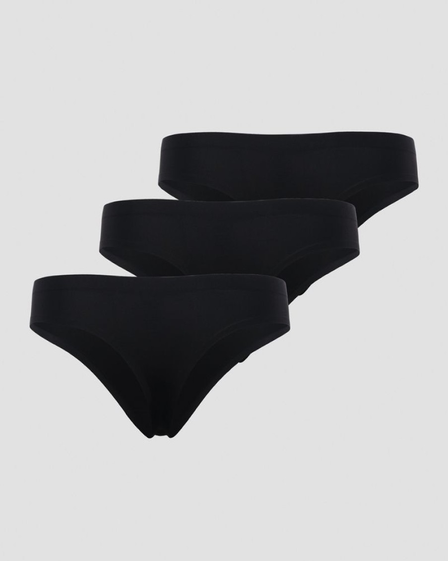 Dame ICIW Undertoy | Invisible Thong 3-Pack Black