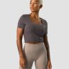 Dame ICIW T-Shirts | Nimble Soft Cropped T-Shirt Clay