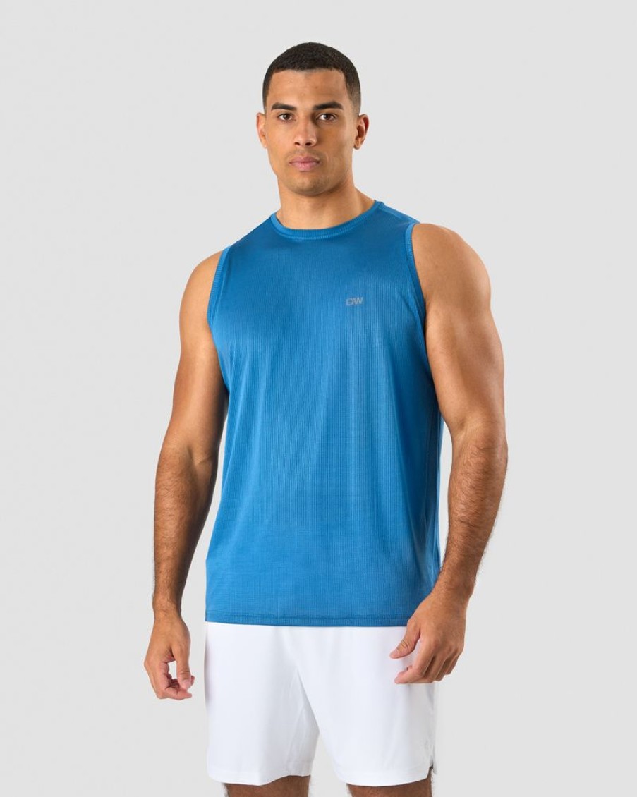 Herre ICIW Singleter | Training Tank Men Light Blue